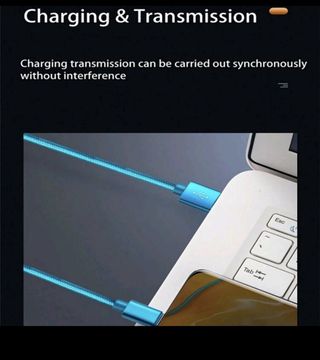 Cargador de color azul