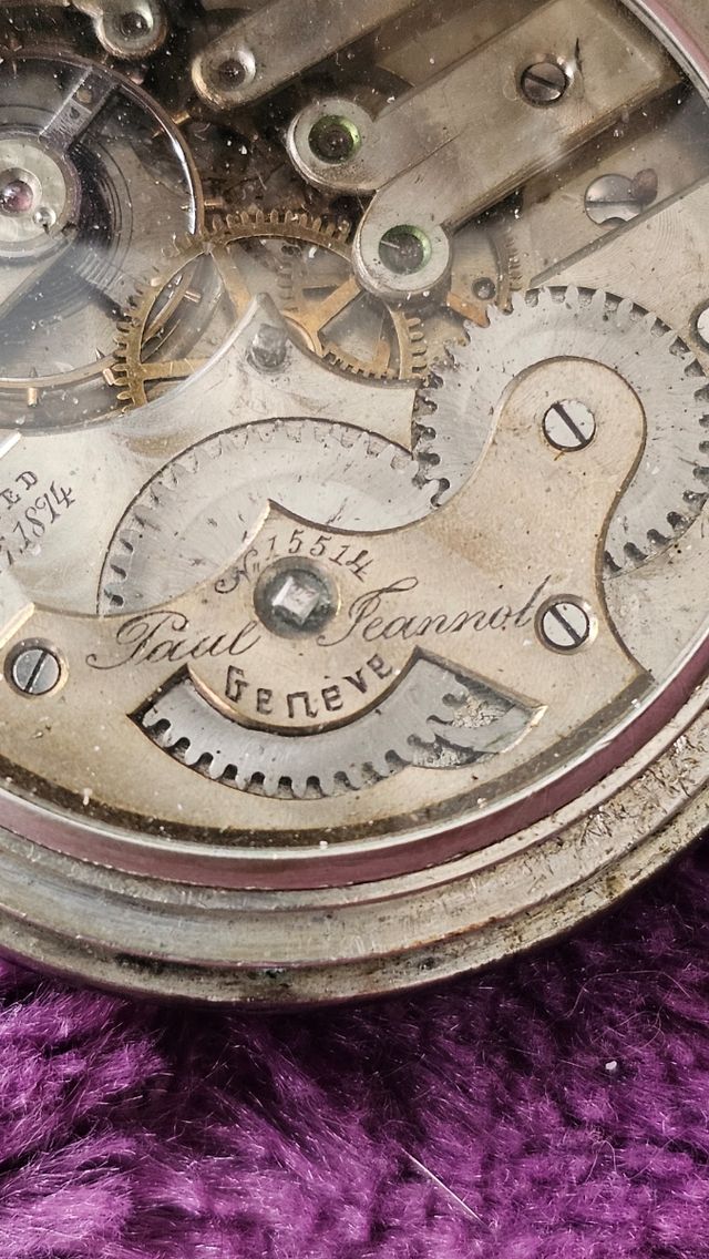 Reloj de bolsillo Paul Jeannot Geneve