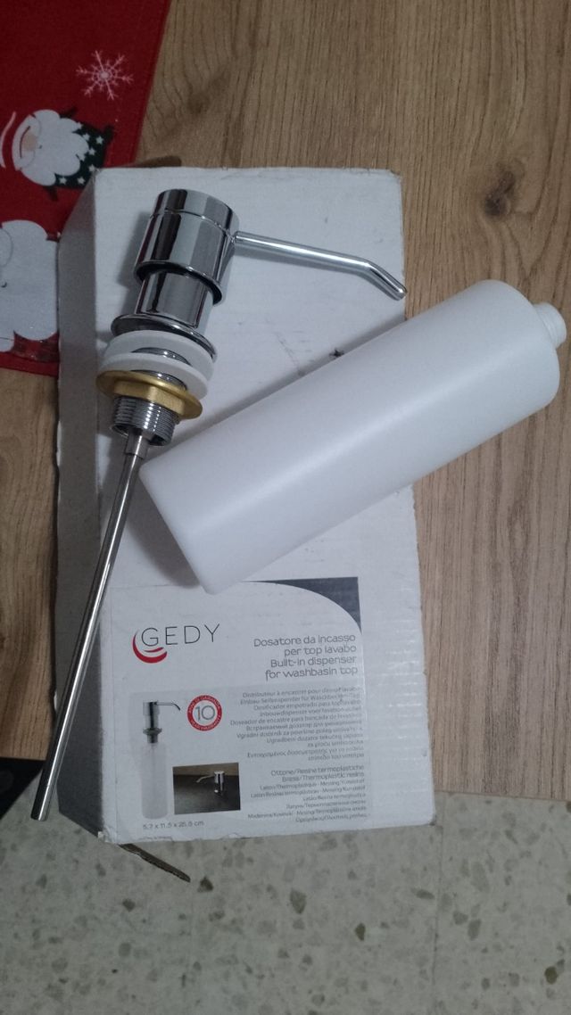 Dispensador de jabón encimera