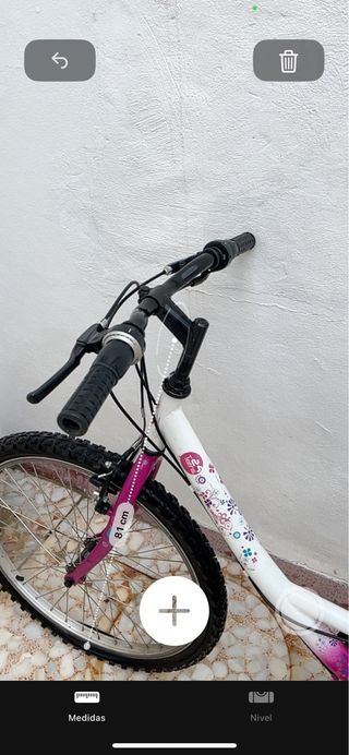 BICICLETA ROSA