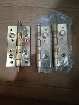 Bisagras puerta entrada con rodamientos