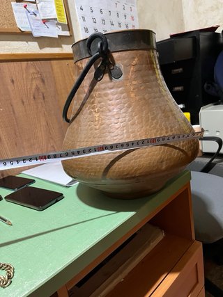 Olla antigua decobre