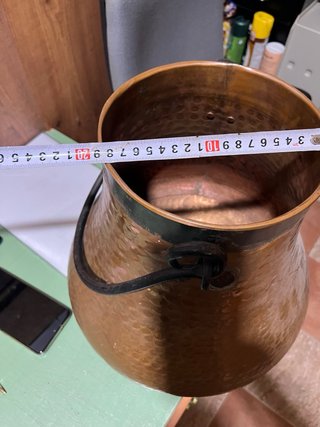 Olla antigua decobre