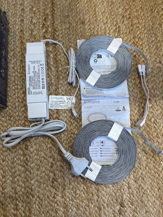 Pack 2 riras LED Inspire 8000 lm blanco neutro