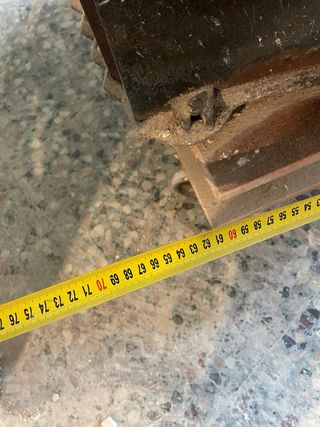 Chimenea hierro fundido casa Hergom