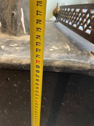 Chimenea hierro fundido casa Hergom