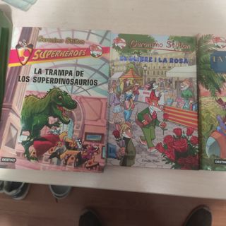 4 libros de Gerónimo Stilton 