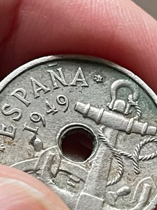 Monedas de 50cts. 1949