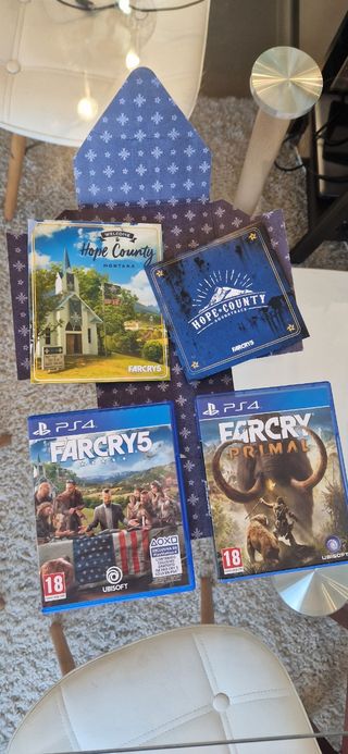 Farcry 5 deluxe edition + farcry primal
