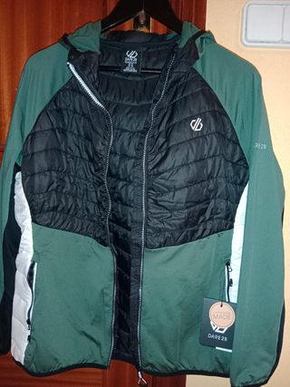 Chaqueta híbrida senderismo mujer