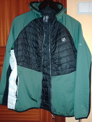 Chaqueta híbrida senderismo mujer