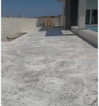 Hormigon impreso, verticales, escaleras