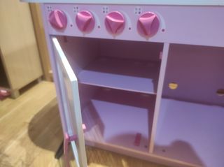 Cocina juguete madera + complementos