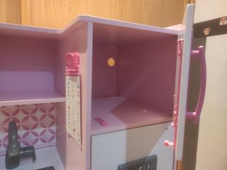 Cocina juguete madera + complementos