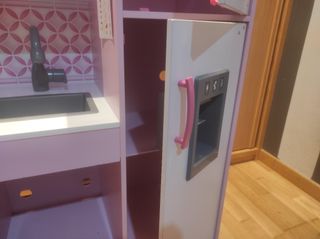 Cocina juguete madera + complementos