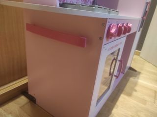 Cocina juguete madera + complementos