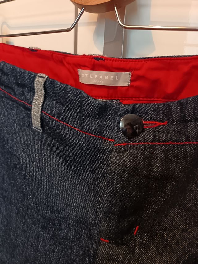 Jeans Stefanel profili rossi