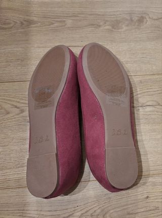 Bailarinas rosas, talla 40