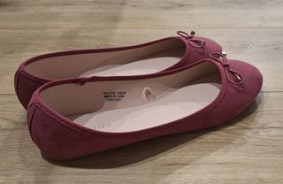 Bailarinas rosas, talla 40