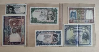 L70* Todos x 96€ . Lote 6 billts. España