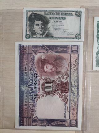 L70* Todos x 96€ . Lote 6 billts. España