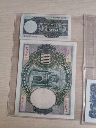 L70* Todos x 96€ . Lote 6 billts. España