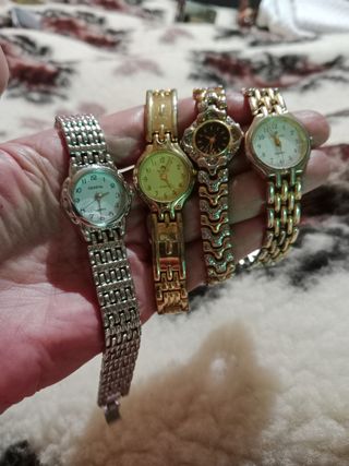 Lote 4 relojes
