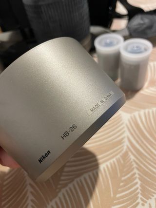 Nikon F55 de carrete + objetivo 70-300mm