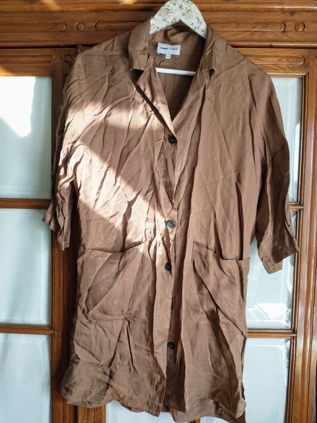 Blusón satén Bimba y Lola, T. S