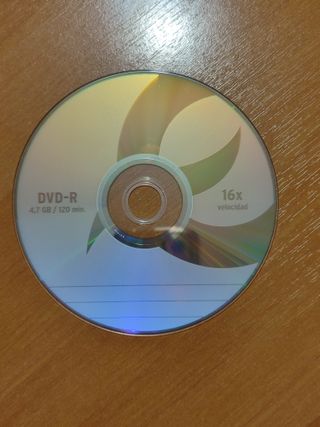 Caja 17 DVD-R 4,7 GB vírgenes 120min 16x velocidad
