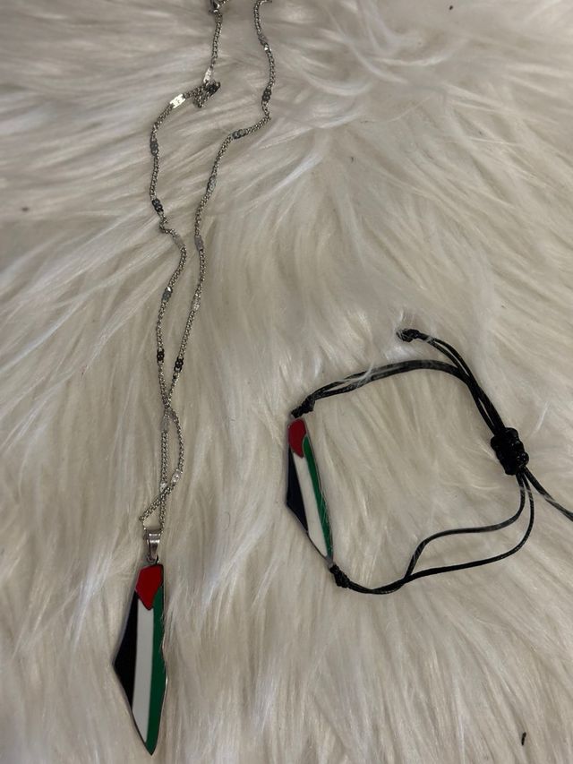 Conjunto collar y pulsera🇵🇸 