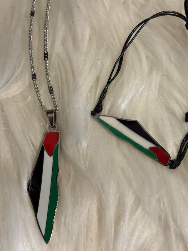 Conjunto collar y pulsera🇵🇸 