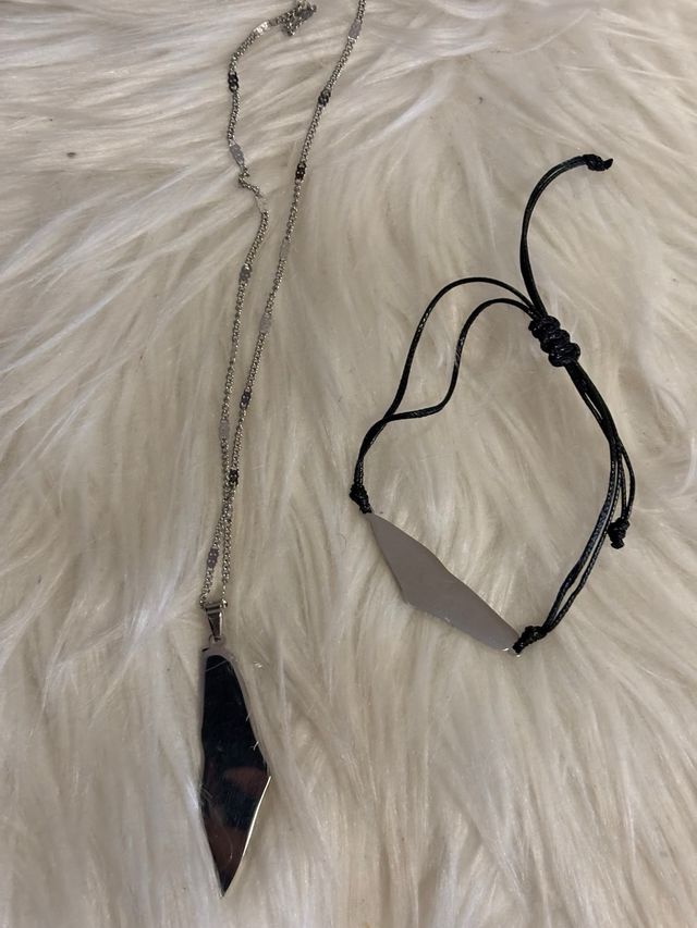 Conjunto collar y pulsera🇵🇸 