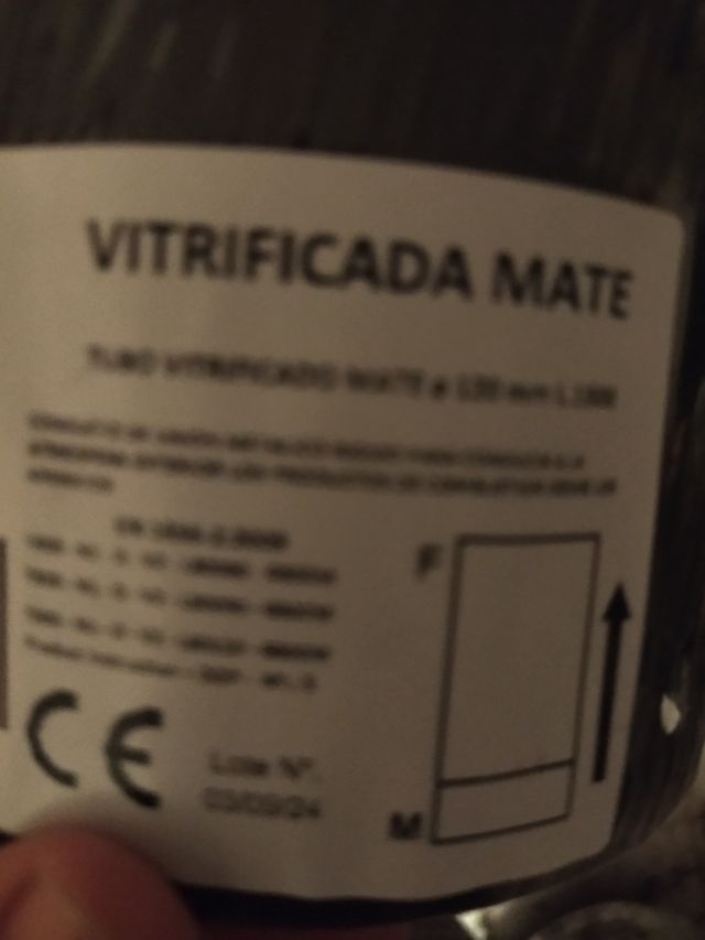 Tubo de estufa Leña