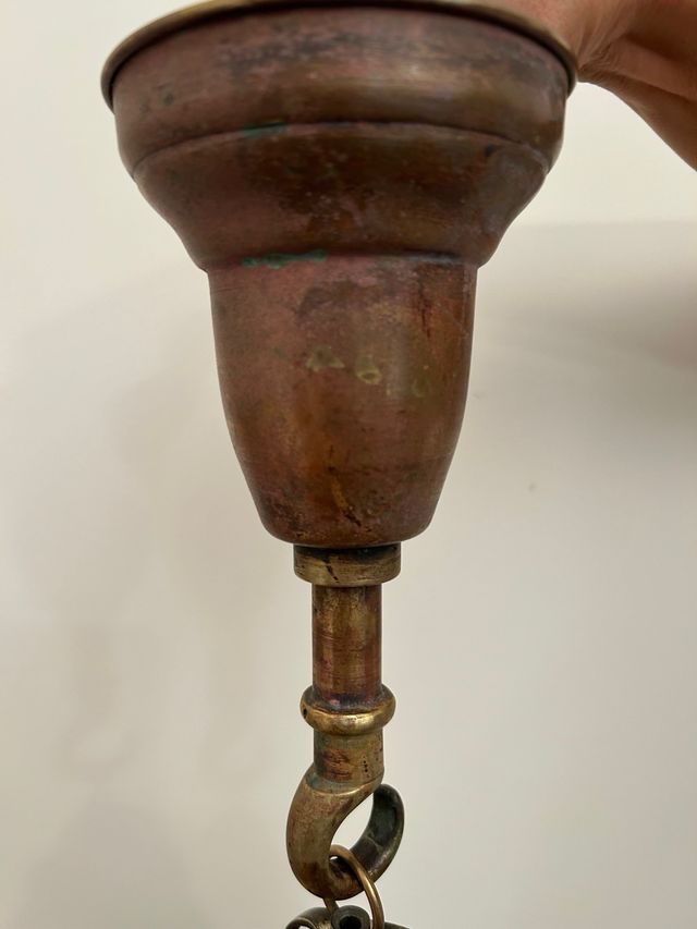 lampara techo con tulipa modernista