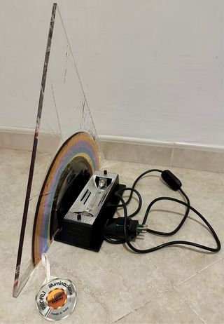 Lampada triangolo arcobaleno Profili