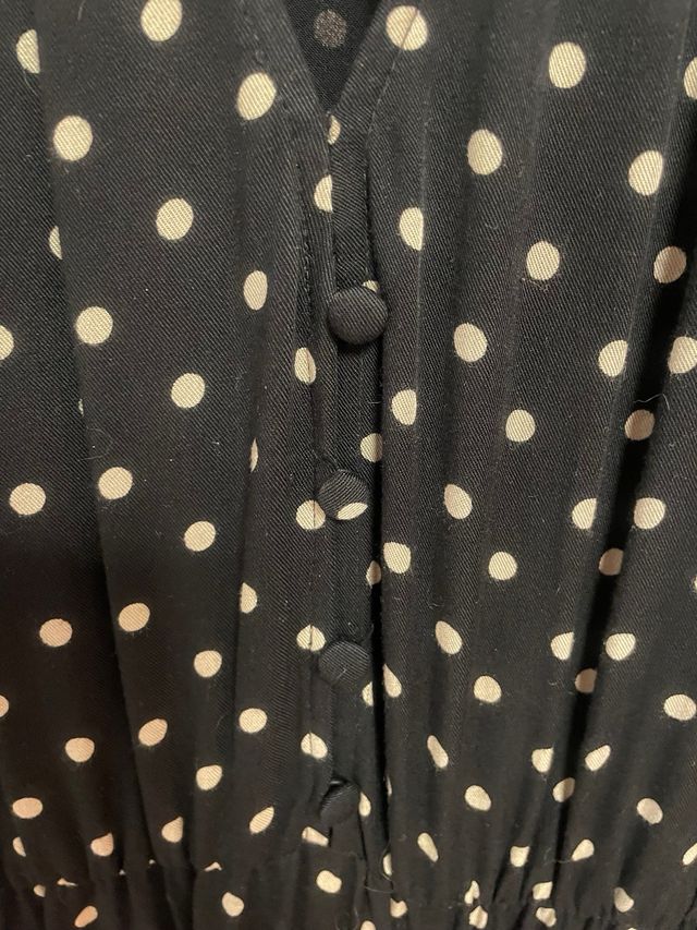 Vestido lunares Zara 