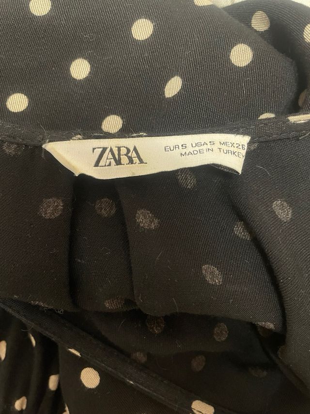 Vestido lunares Zara 