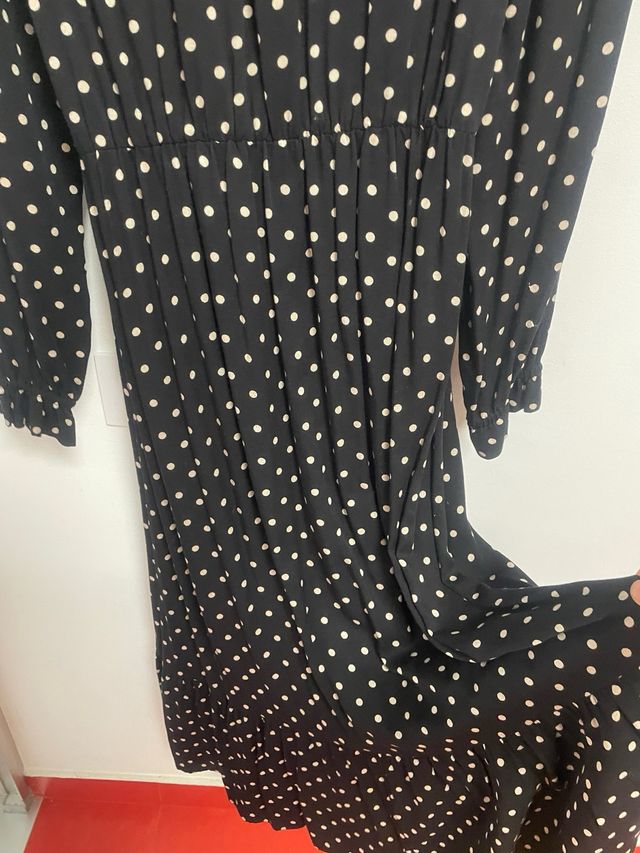 Vestido lunares Zara 