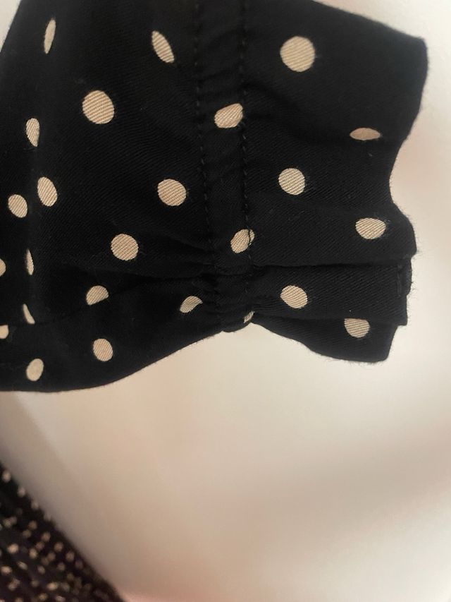 Vestido lunares Zara 