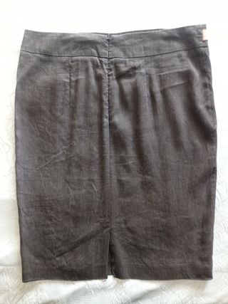 Tailleur donna in lino Lizalu'