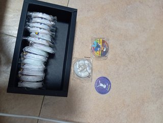 Lote Pokémon Tazos +Cartas+pegatinas,etc...