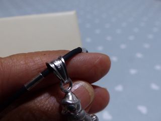 Bracciale argento 925 con ciondolo.NUOVO