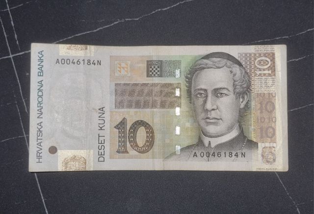 Banconota 10 Kune Croazia