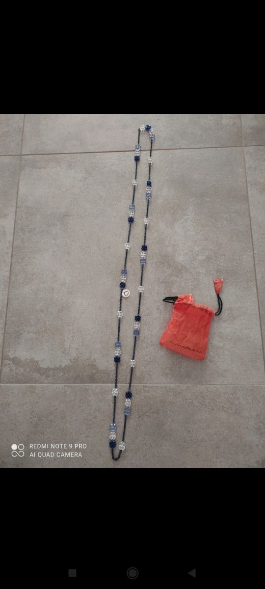 Collana lunga almaplena con custodia