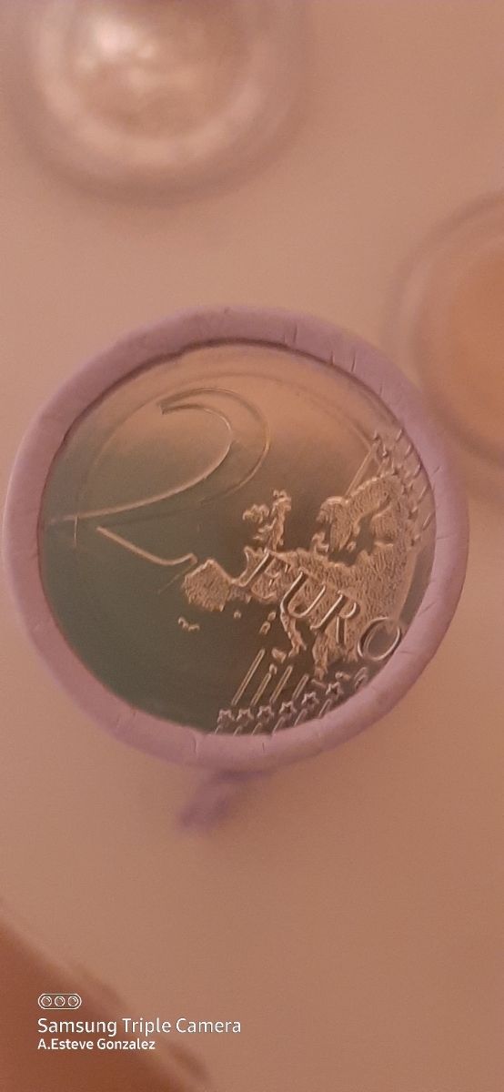 2 euros Portugal 2024 UNC,rollo sin circular