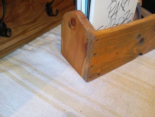 Caja organizadora rústica