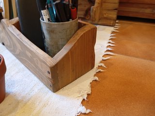 Caja organizadora rústica