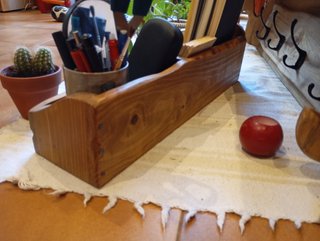 Caja organizadora rústica