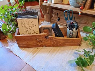 Caja organizadora rústica